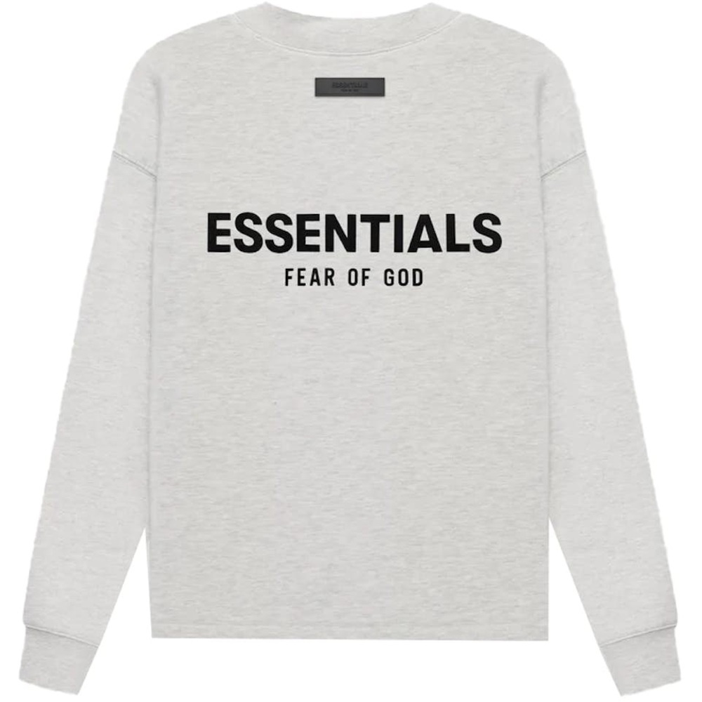 BNWT Men’s FEAR OF GOD ESSENTIALS Light Oatmeal Relaxed Sweatshirt XXS. XL & XXL - Picture 7 of 9